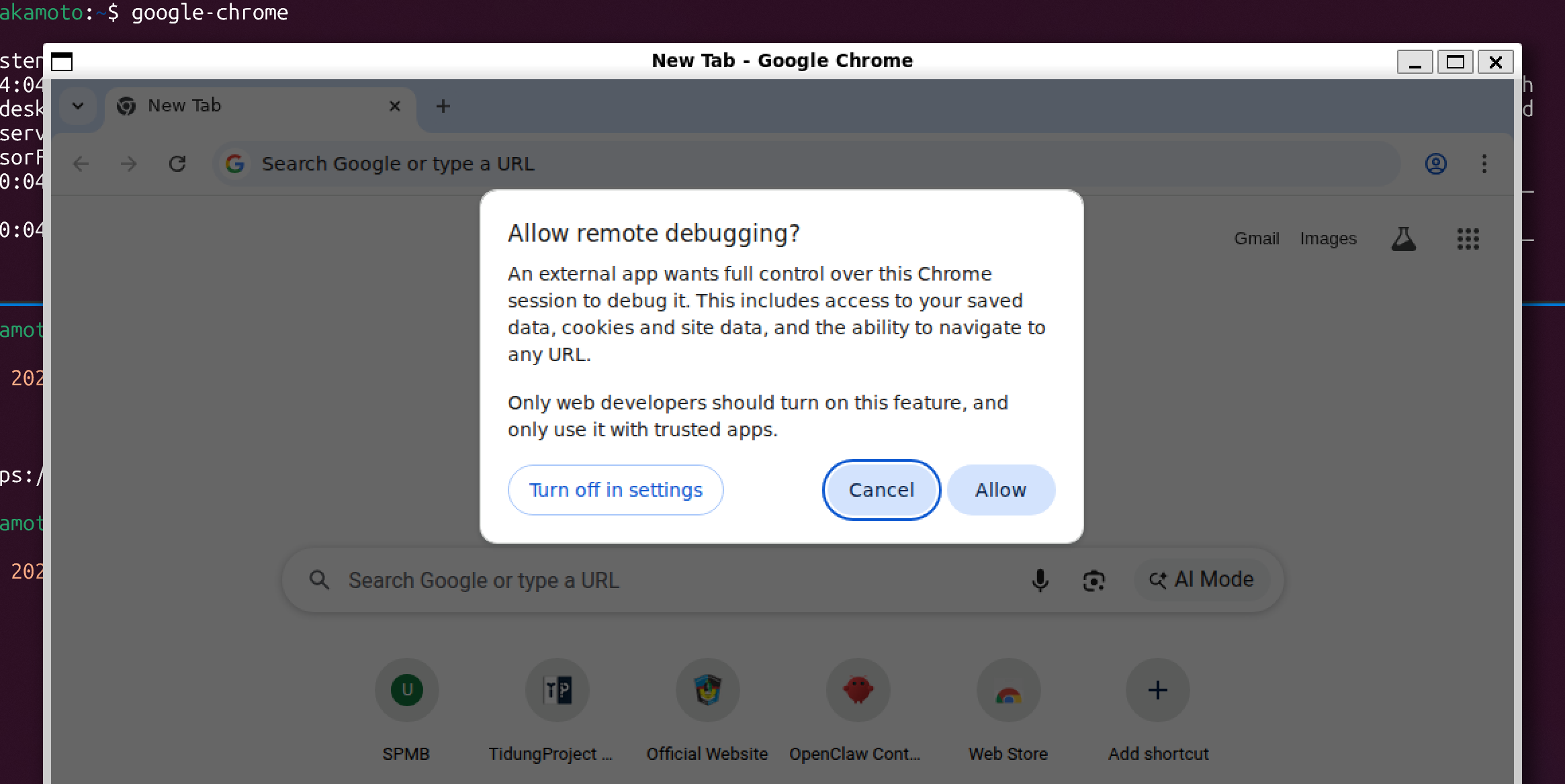 openclaw chrome pairing access